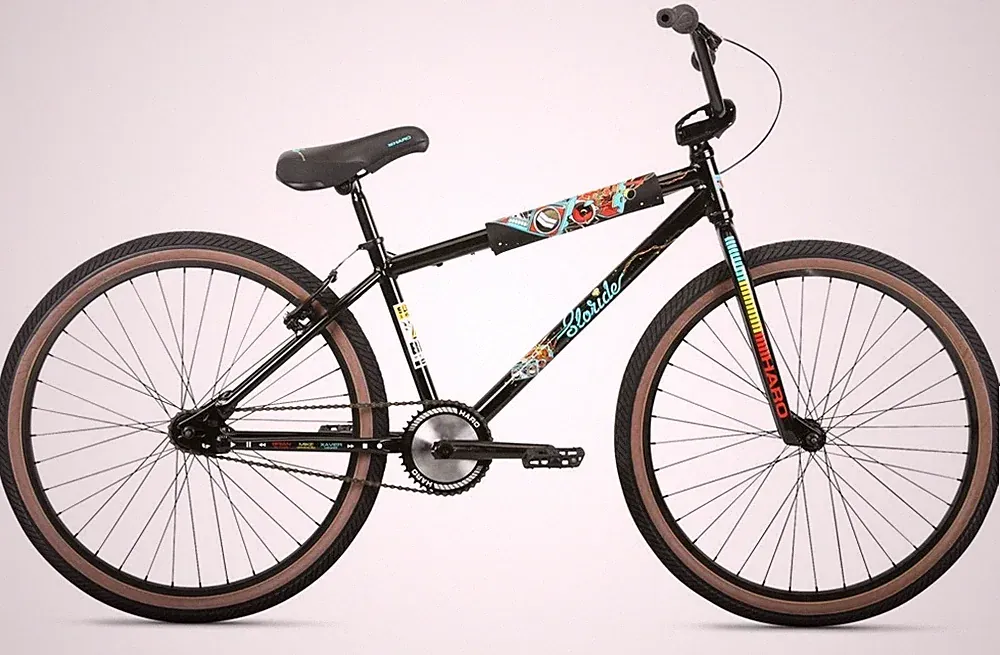 HARO BMX LEGEND SLORIDE 24 BLACK COMPLETE BICYCLE
