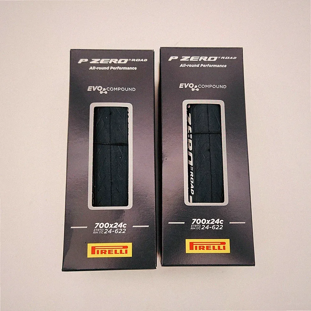 Pirelli P Zero Road 24-622 (700 x 24c) Bicycle Tires Clincher EVO Compound 1PAIR