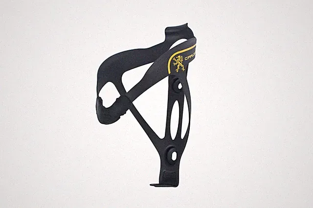 Ridley 4ZA Cirrus Road MTB Riding Frp Water Bottle Cage Black White Decals Bike