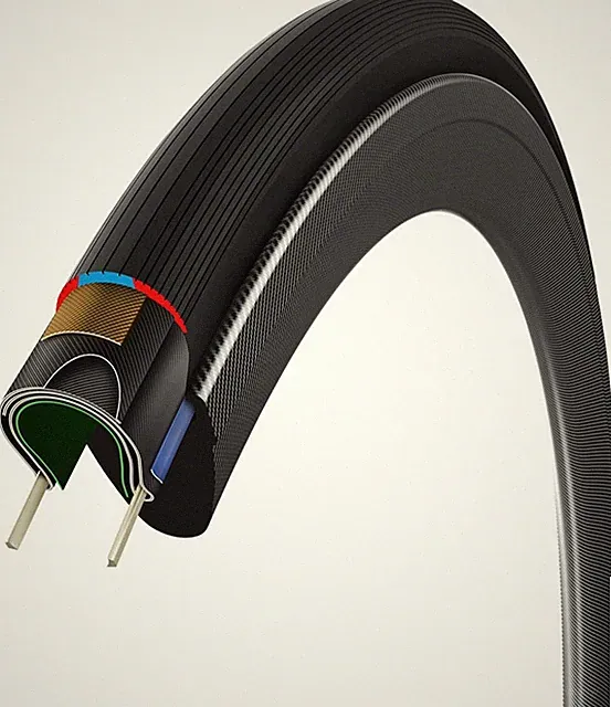 Vittoria Corsa N.EXT Tire - 700 x 24, Tubeless, Folding, Black, G2.0