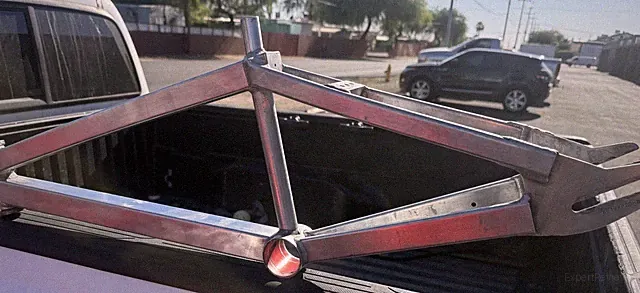 Vtg Hawk square tube aluminum old school bmx f-20 bike frame
